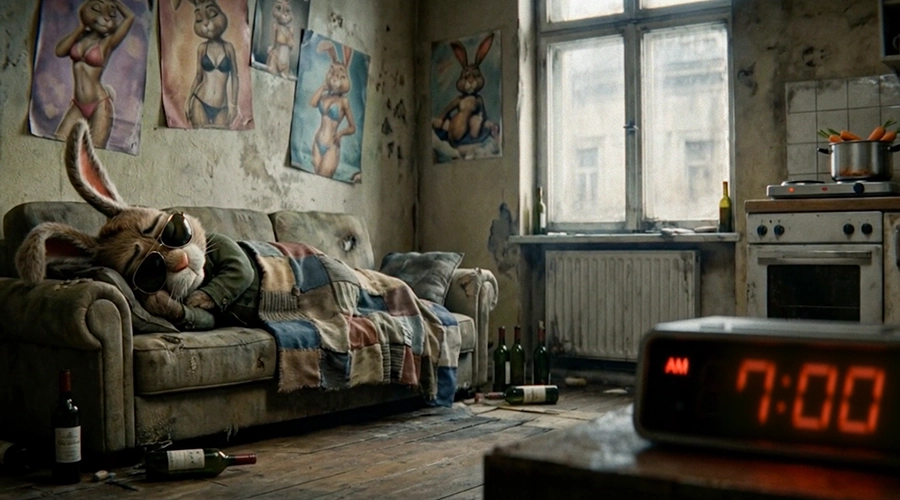 EGGSHAUSTED Spec Short by Bildreich Hamburg